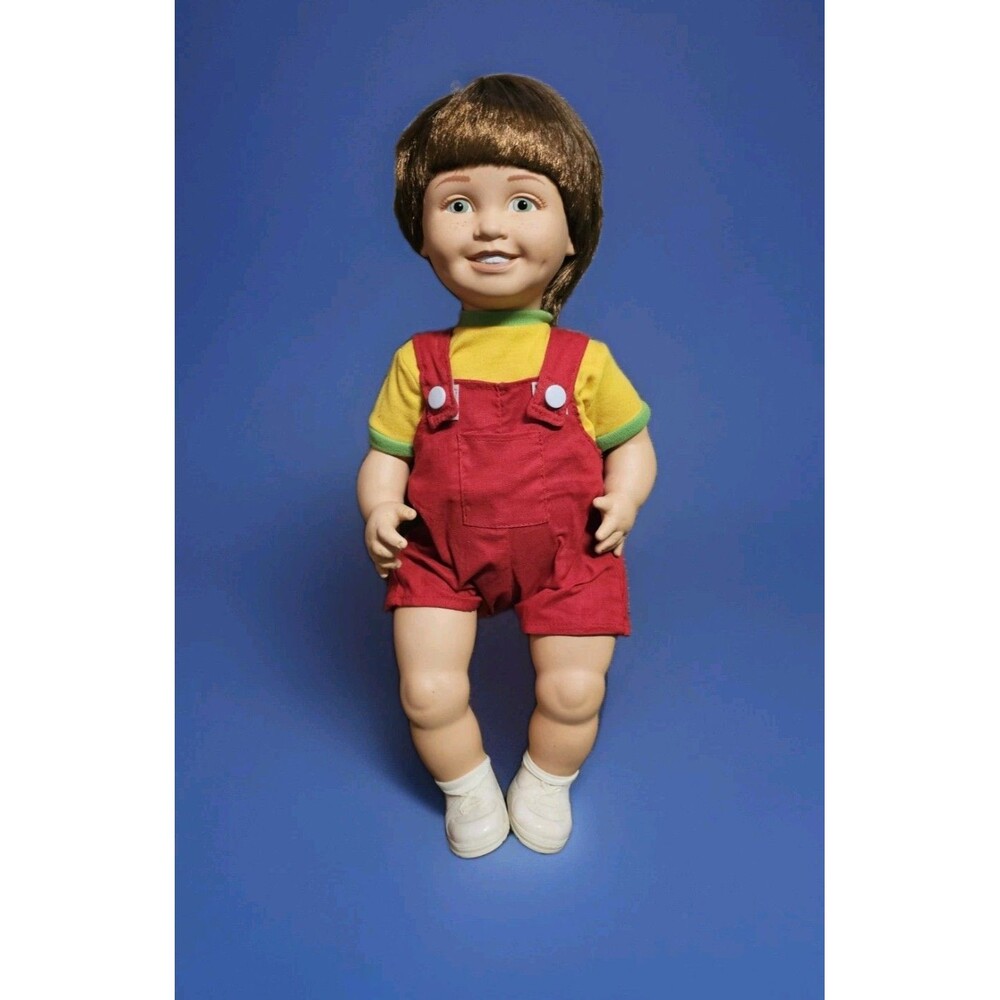 1988 Lakeshore 🚂  BOY LEARNING DOLL Well Made Teaching Doll ORIGINAL OUTFIT